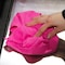 Monarch Huck Cotton Cleaning Towels 16x26 Pink (12pk) ABSBNT-PINK - alternate 2